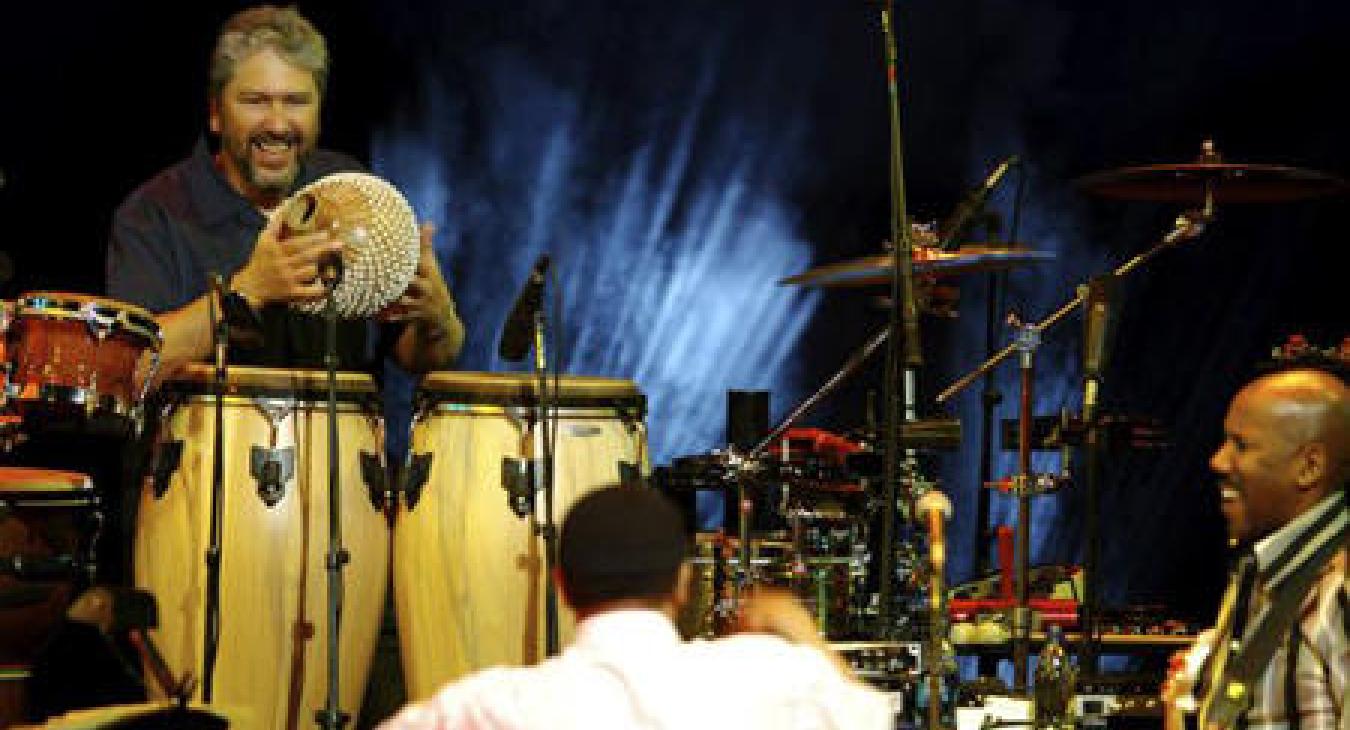 Luis with Al Jarreau and Nathan East