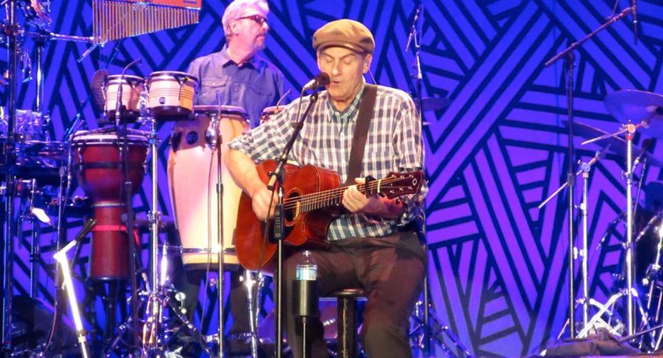 Luis Conte with James Taylor