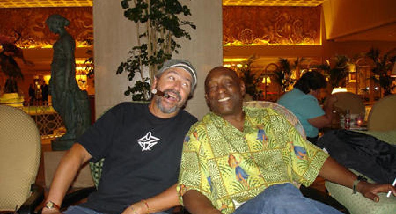  Luis Conte with Ralph MacDonald